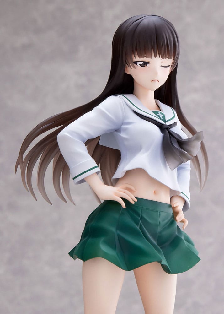 Girls und Panzer Senshadou Daisakusen! PVC Statue 1/7 Shiho Nishizumi Oarai Girls High 25 cm