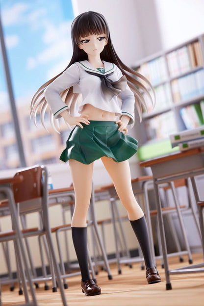 Girls und Panzer Senshadou Daisakusen! PVC Statue 1/7 Shiho Nishizumi Oarai Girls High 25 cm