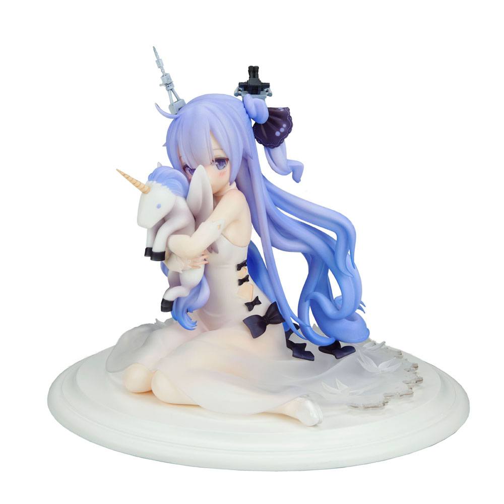 Azur Lane PVC Estatua 1/7 Luz de unicornio equipado ver. 14 cm