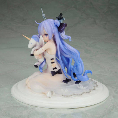 Azur Lane PVC Estatua 1/7 Luz de unicornio equipado ver. 14 cm