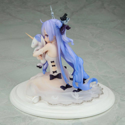 Azur Lane PVC Estatua 1/7 Luz de unicornio equipado ver. 14 cm