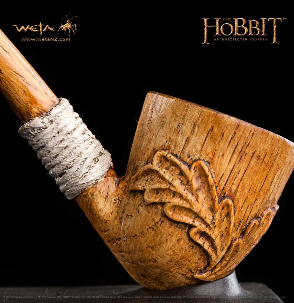 The Hobbit een onverwachte reis replica 1/1 de pijp van Bilbo Baggins 35 cm