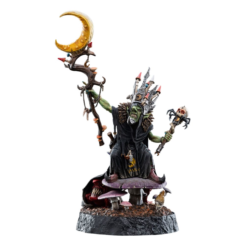 Warhammer : Age of Sigmar Statue 1/6 Skragrott le Loonking Edition Limitée 41 cm