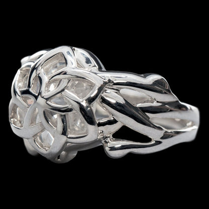 Herr der Ringe Nenya - Der Ring von Galadriel (Sterling Silber) Größe 9.75