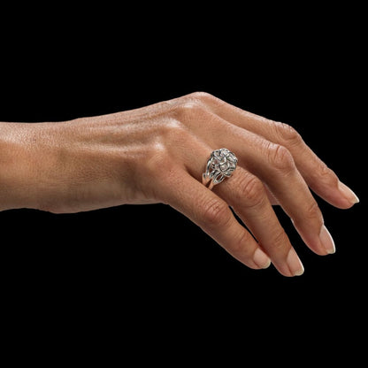 Herr der Ringe Nenya - Der Ring von Galadriel (Sterling Silber) Größe 9.75