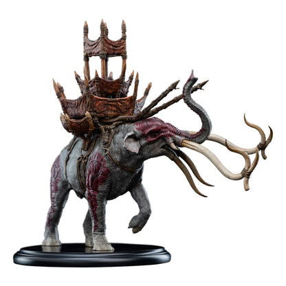 Mini Estatua El Señor de los Anillos Mumak en Batalla 17 cm