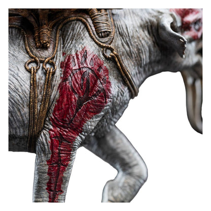 Ringenes Herre Mini Statue Mumak i Battle 17 cm