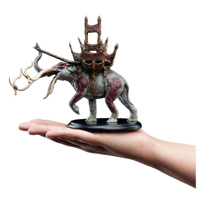 Mini Estatua El Señor de los Anillos Mumak en Batalla 17 cm