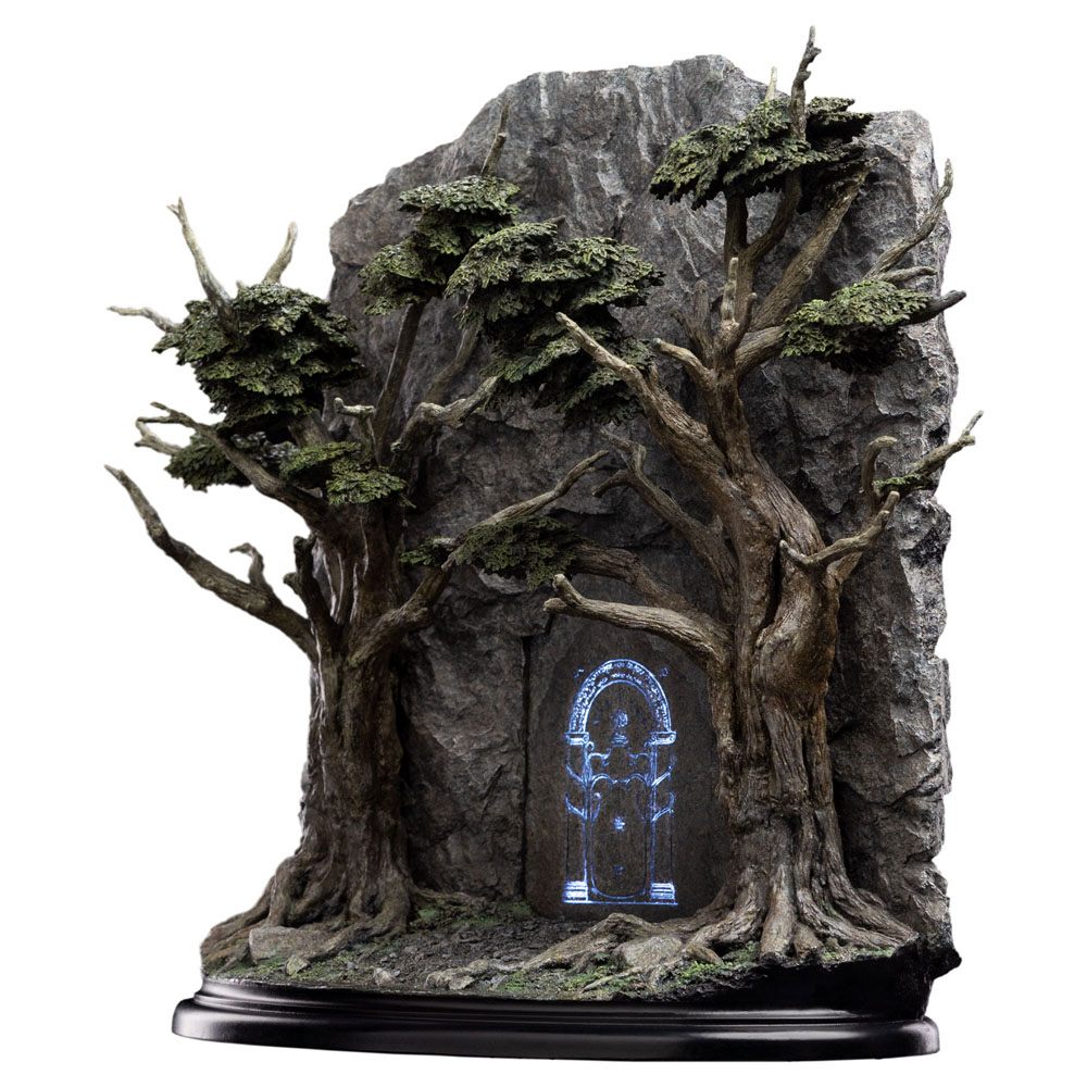 Lord of the Rings -standbeeld de deuren van Durin -omgeving 29 cm