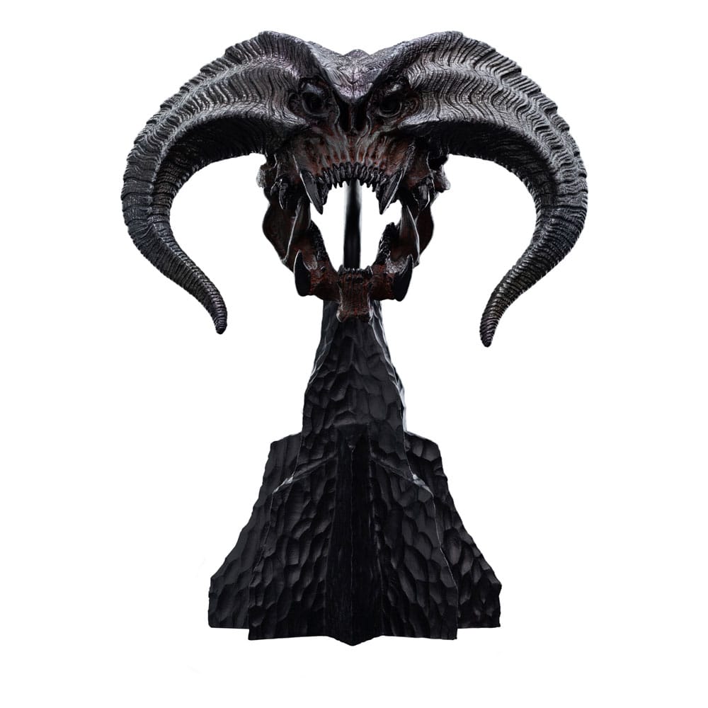 Lord of the Rings Mini Statue Skull på en Balrog 20 cm
