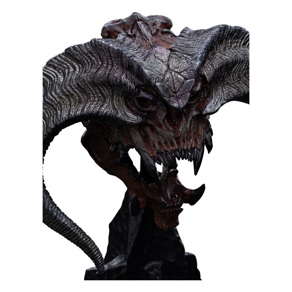El señor de los anillos Mini Statue Skull de un Balrog 20 cm