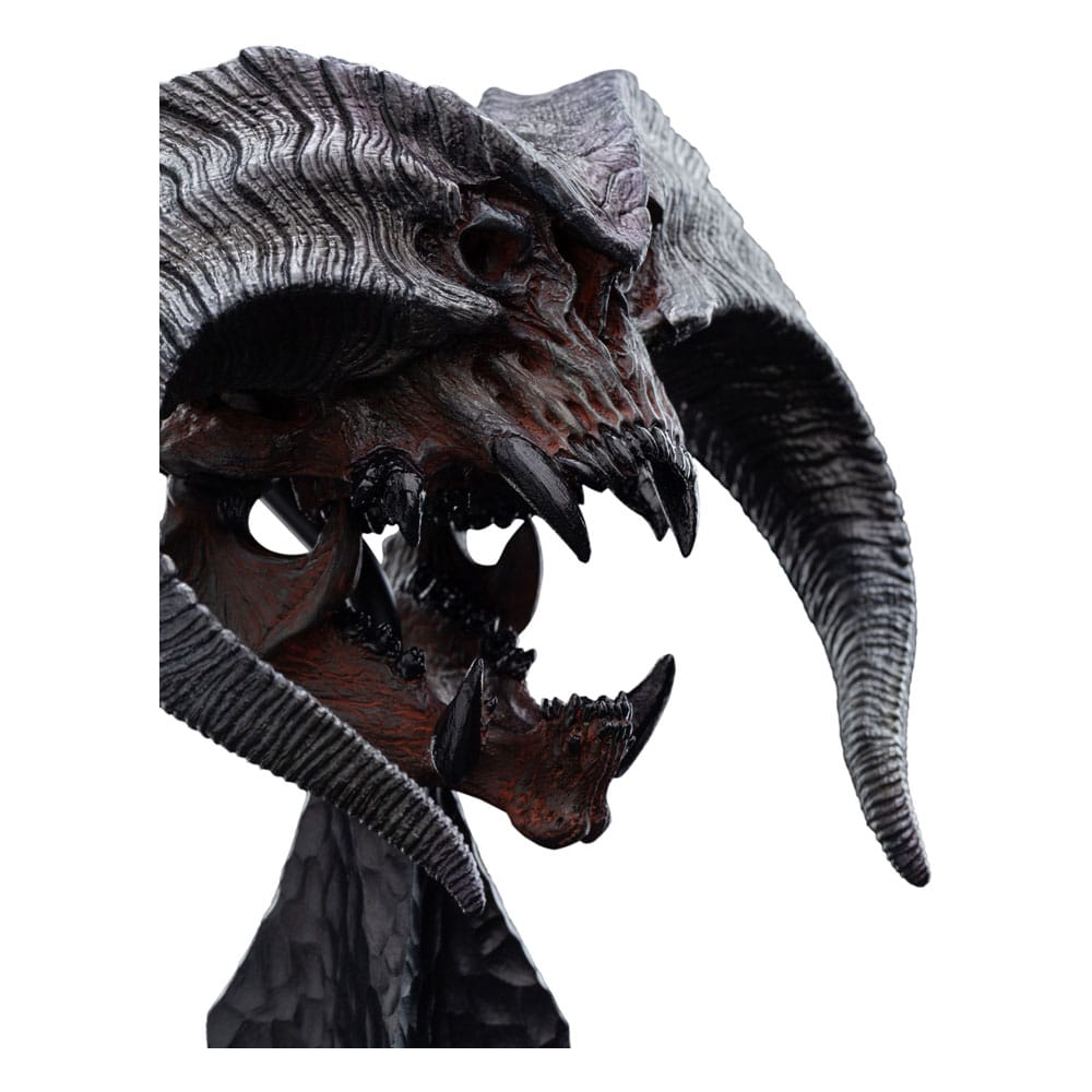 Lord of the Rings Mini Statue Skull på en Balrog 20 cm
