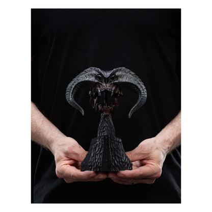 El señor de los anillos Mini Statue Skull de un Balrog 20 cm