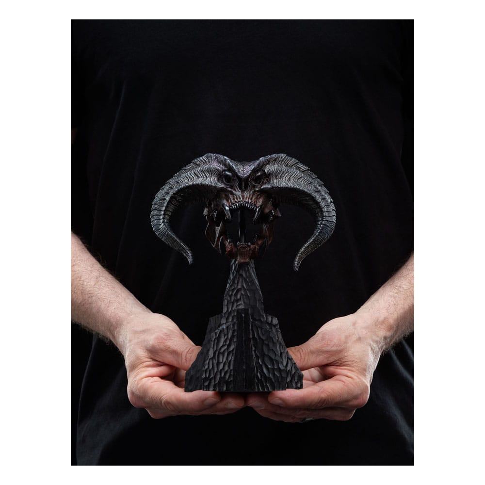 Lord of the Rings Mini Statue Skull på en Balrog 20 cm