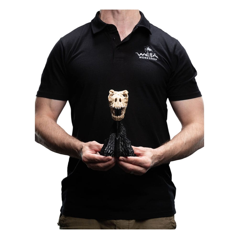 El señor de los anillos Mini Statue Skull de una bestia cayera 21 cm
