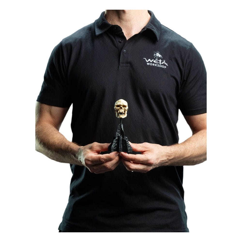 El señor de los anillos Mini Statue Skull de un Mordor Orc 14 cm