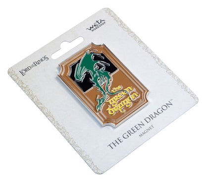 Herr der Ringe Magnet Der Grüne Drache (Emaille) 7 cm