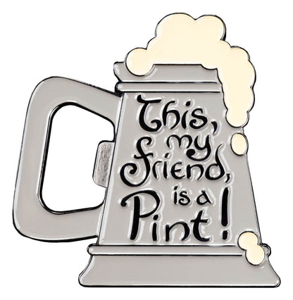 Yüzüklerin Efendisi Mıknatısı Bu dostum, bir Pint! (Emaye) 7 cm