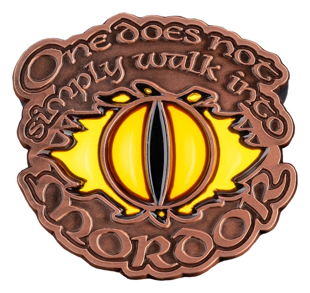 Ringenes Herre Samlere Pin One går ikke bare ind i Mordor 4 cm