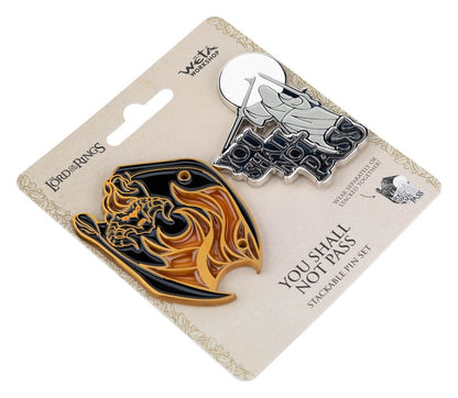 Gospodar prstenova Collectors Pins 2-Pack You Shall Not Pass 8 cm