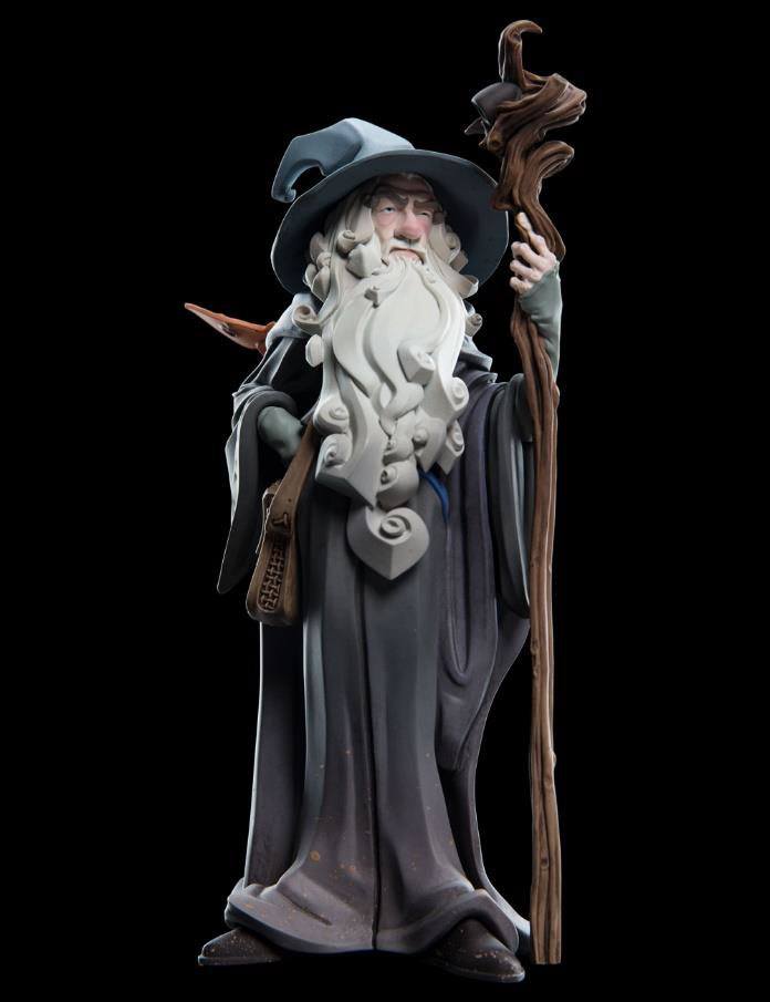 Seigneur des anneaux mini épopée en vinyle Figure Gandalf le gris 18 cm