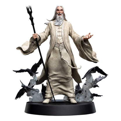 De heer van de ringen Figuren van fandom PVC -standbeeld Saruman de witte 26 cm