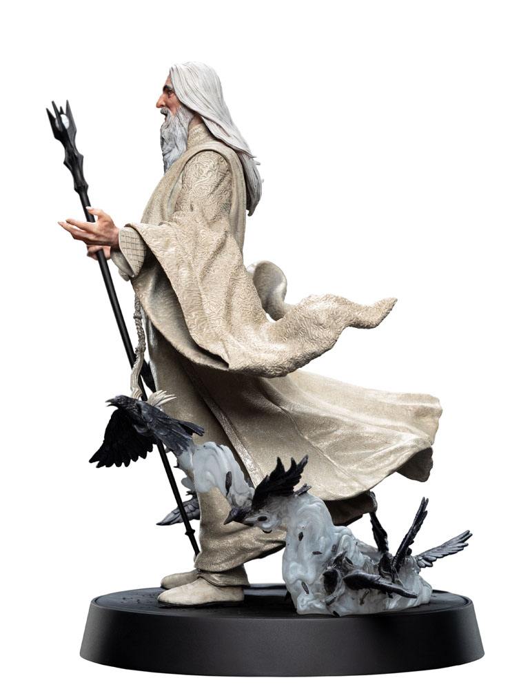 De heer van de ringen Figuren van fandom PVC -standbeeld Saruman de witte 26 cm