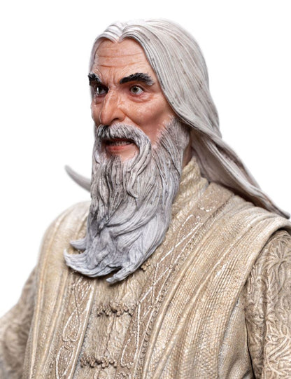 De heer van de ringen Figuren van fandom PVC -standbeeld Saruman de witte 26 cm
