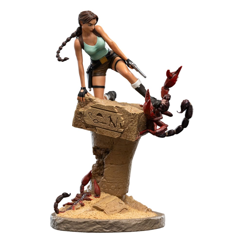 Tomb Raider Mini Heykeli Lara Croft: Vahiy Harabeleri 21 cm