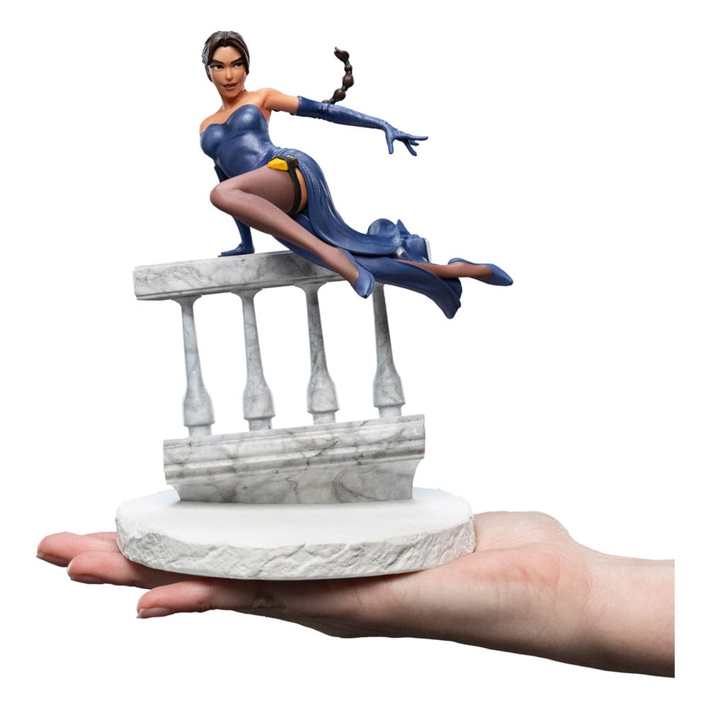 Tomb Raider Mini Statue Lara Croft : Une affaire à l'Opéra 17 cm