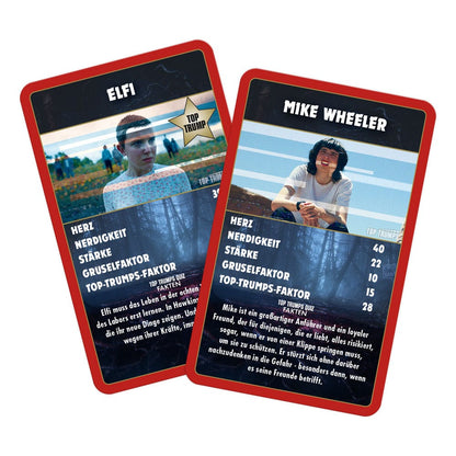 Fremde Things Card Game Top Trumps Sammlerstücke *Deutsche Version *