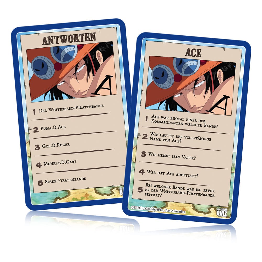 One Piece Card Game Top Trumps Quiz *German Version*