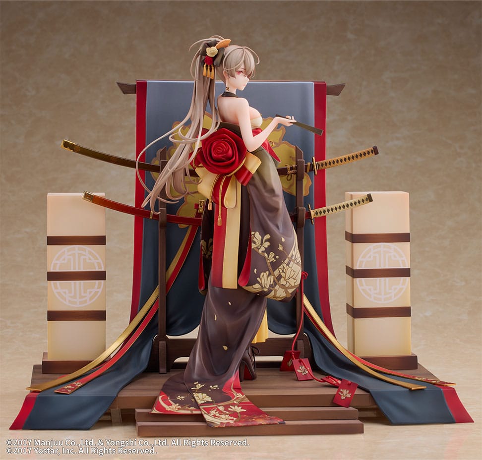 Azur Lane PVC Statue 1/7 Jean Bart Marine Sword Premier Neige Ver. 26 cm