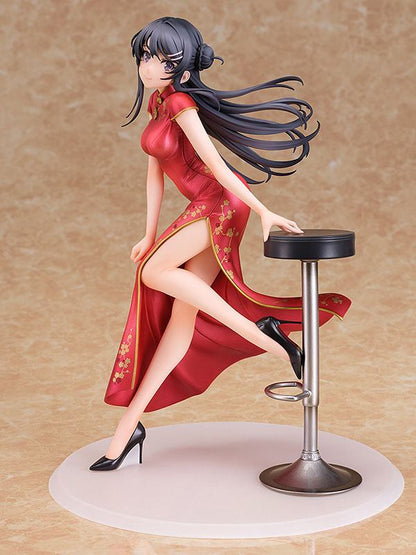 Rascal drømmer ikke om Bunny Girl Senpai Statue 1/7 Mai Sakurajima Chinese Dress Ver. 22 cm