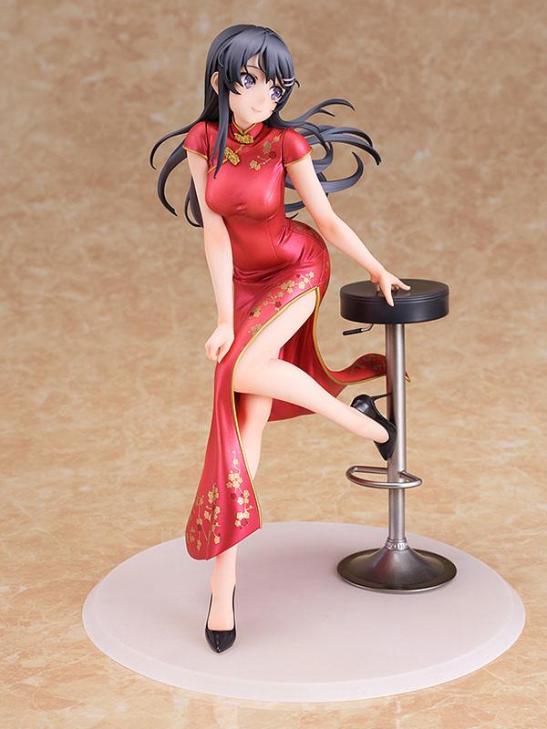 Rascal drømmer ikke om Bunny Girl Senpai Statue 1/7 Mai Sakurajima Chinese Dress Ver. 22 cm