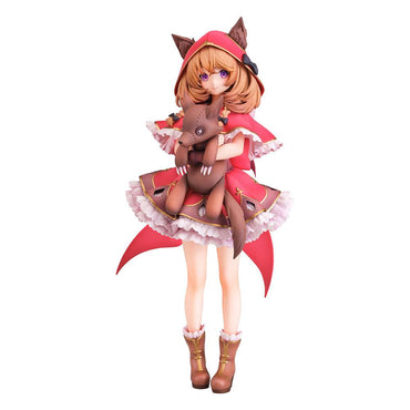 Carattere originale statua in PVC 1/7 Okamizukin-chan Illustrazione di Shugao 23 cm