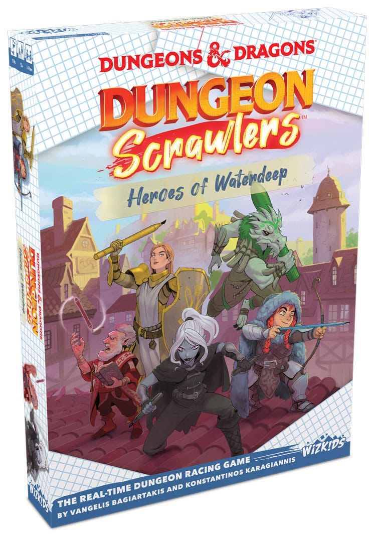 Dungeons & Dragons: Dungeon Scrawlers - Heroes of Waterdeep Strategy Game *English Version*