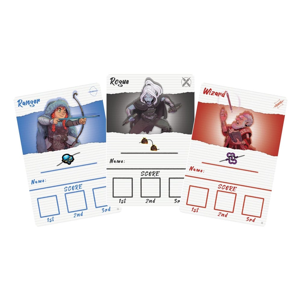 Dungeons & Dragons: Dungeon Scrawlers - Heroes of Waterdeep Strategy Game *English Version*