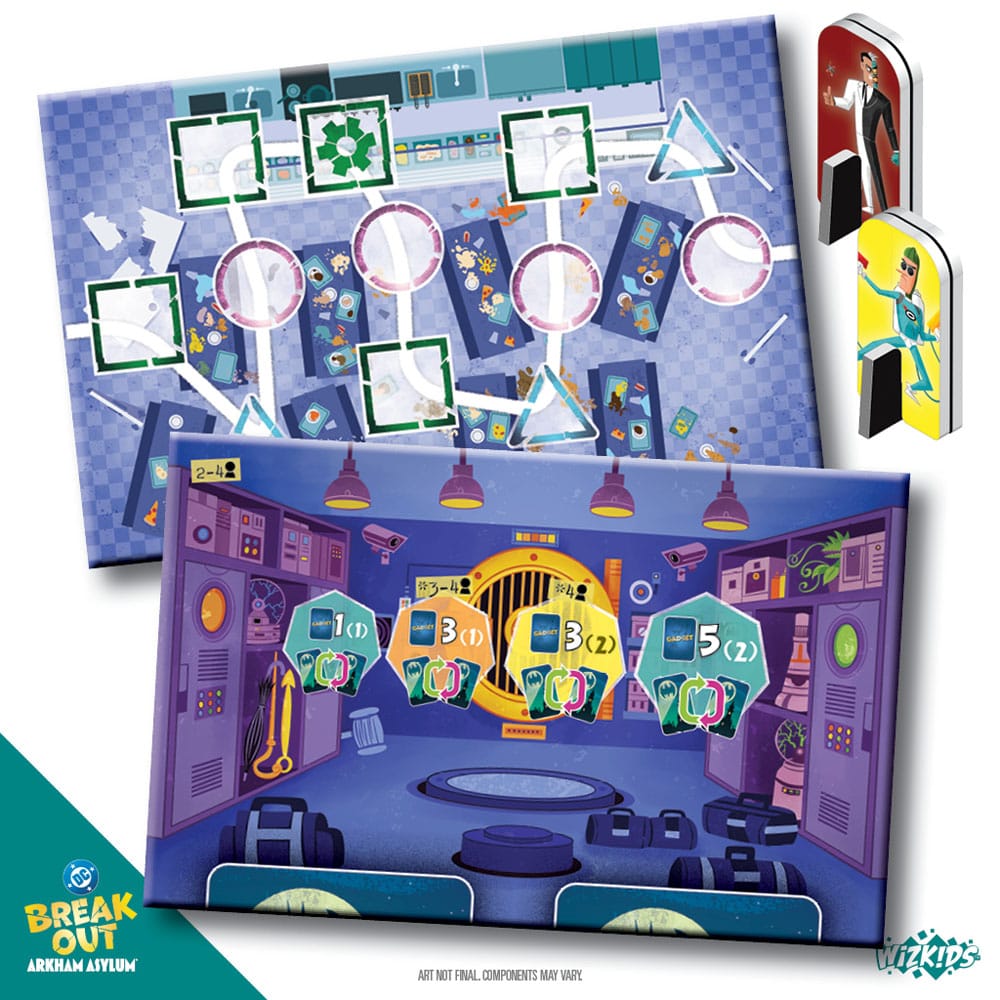 DC Breakout: Arkham Asylum Card Game *Engelsk version*