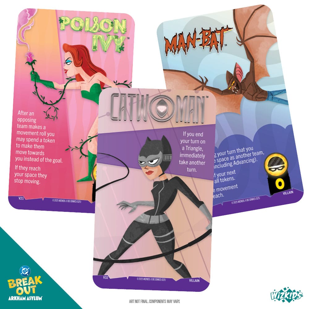 DC Breakout: Arkham Asylum Card Game *Engelsk version*