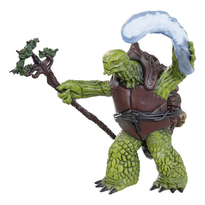 D&amp;D Nolzur's Marvelous Miniatures Ongeverfde Miniaturen Schildpad Druid &amp; Wild Vorm Reuzenhagedis