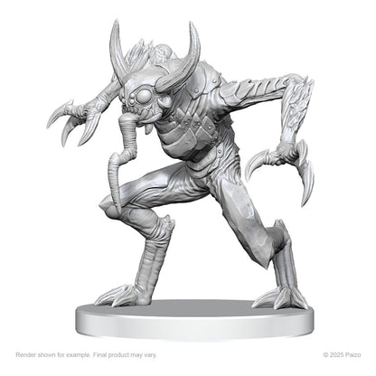 Pathfinder Deep Cuts Miniature non verniciate Vloriak (Despoiler Demon) e Demonologist