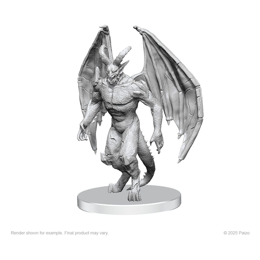 Pathfinder Tagli profondi Miniature non verniciate Gargoyle e Shae
