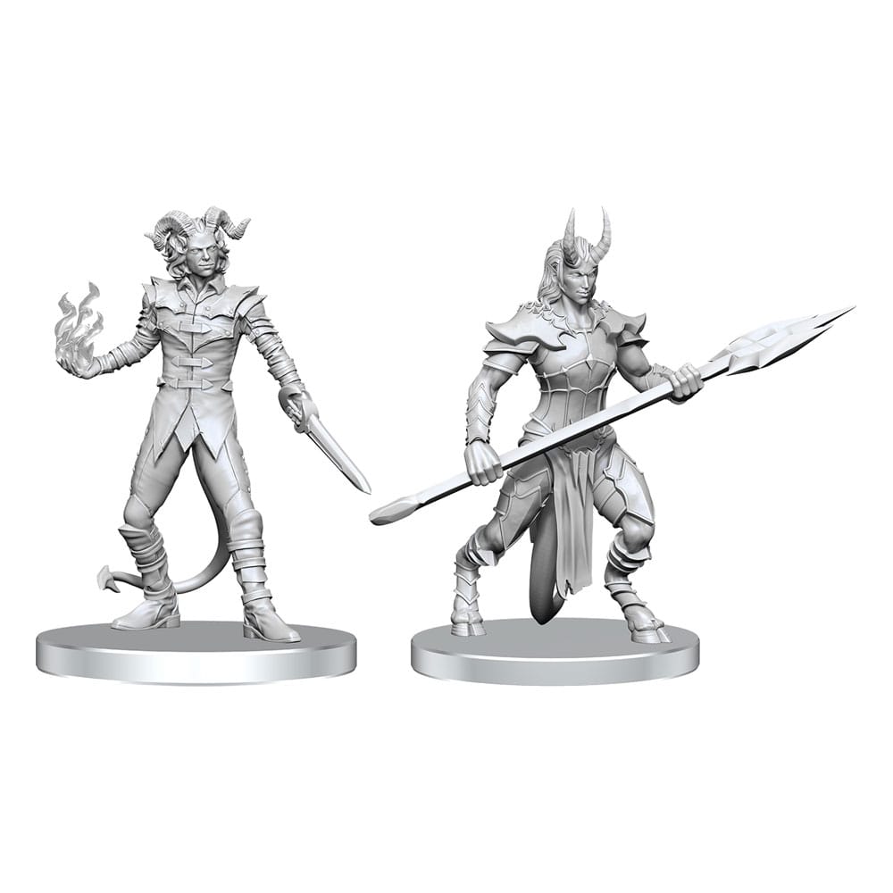 Pathfinder Deep Cuts Miniature non verniciate Vordine (Infantry Devil) e Pitborn Rogue