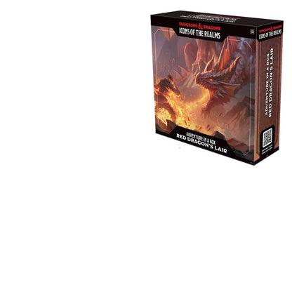 D&D Icons of the Realms pre-painted Miniatures Adventure in a Box - Red Dragon's Lair