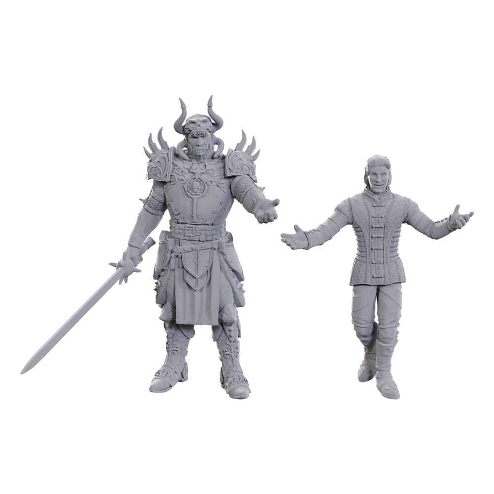 D&D Nolzur's prachtige miniaturen ongeverfd miniatuur Sarevok Anchev & Raphael