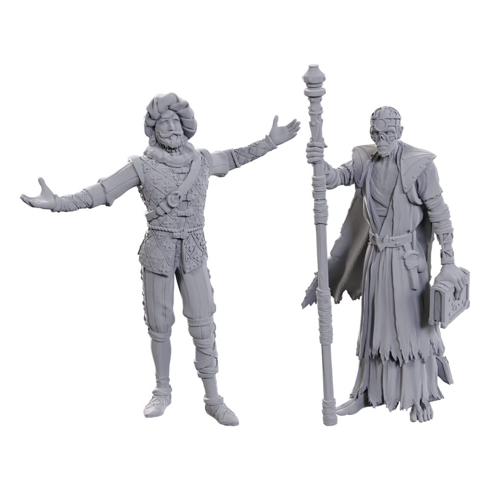 D&D Nolzurs fantastiska miniatyrer omålade miniatyrvolo & manke