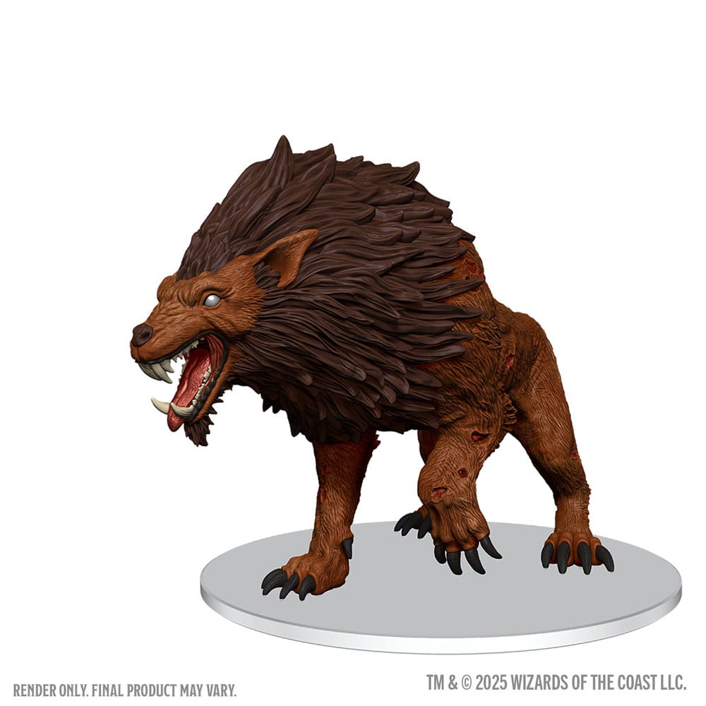 D&D Icons of the Realms Miniature in scatola preverniciate Dire Worg 11 cm