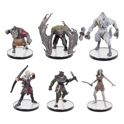 Pathfinder Battles, confezione da 6 miniature preverniciate di Forest Stalkers