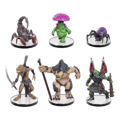 Pathfinder Battles, confezione da 6 miniature preverniciate di Cave Lurkers